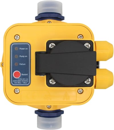 Drukschakelaar Waterpomp - Automatische Controle - Groep Water - 220v Aansluiting - 17x22.5x15.5cm