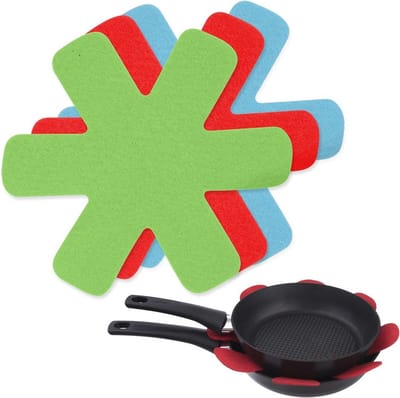 Pannenbeschermer 18 cm 5 stuks - Panbeschermers - Tussenleggers Pannen