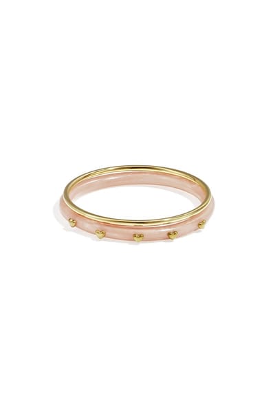 Bangle set met hartjesdetail