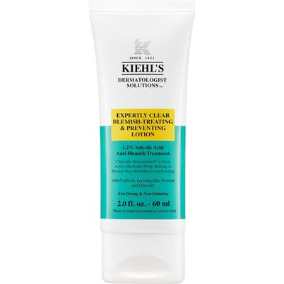 Kiehl's Dermatologische gezichtsverzorging Expertly Clear Blemish Treating & Preventing Lotion Anti-puistjesverzorging Dames 60 ml
