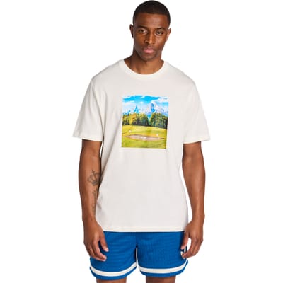 Adidas Escape Alpine T-shirts Heren - Wit - Maat M - Katoen Jersey