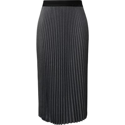 Plissé Rok met Elastische Taille Dames COMMA