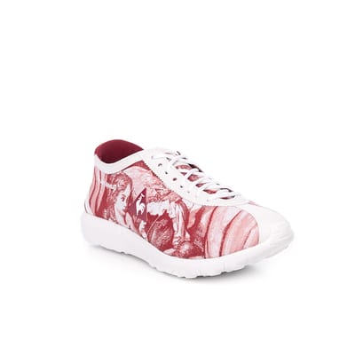 Le Coq Sportif Wendon Levity Dames Rood/Roze Sportschoenen