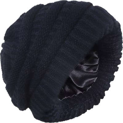 Somstyle Beanie Muts - Voor Heren & Dames - Wintermuts - Zwart