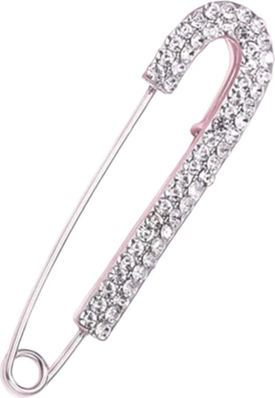 Hiden - Broche - Sieraden - Broche Dames - Broche Spelden - Ketting Dames | Zilverkleurige Speld