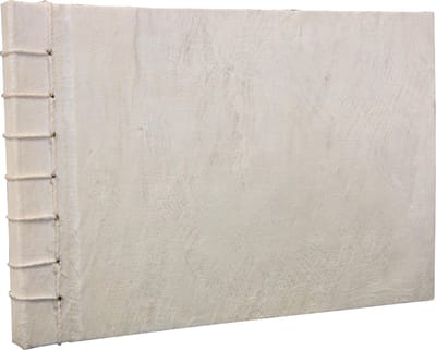 Gastenboek /notitieboek 25x35cm, met boombast aan de buitenkant