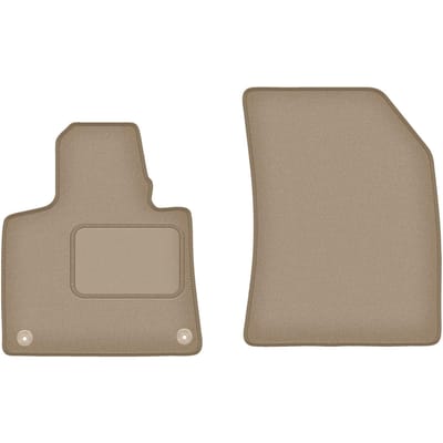 Wielganizator WLG-CARLUX Serie - Automatten - Voor Citroen C4 Grand Picasso II - Beige - 7 Personen