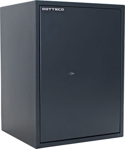 Rottner Gecertificeerde Meubelkluis PowerSafe 600 IT - Sleutelslot - 60x44,5x40cm - 48kg - Inbraakwerend:S2 gecertificeerd volgens EN 14450