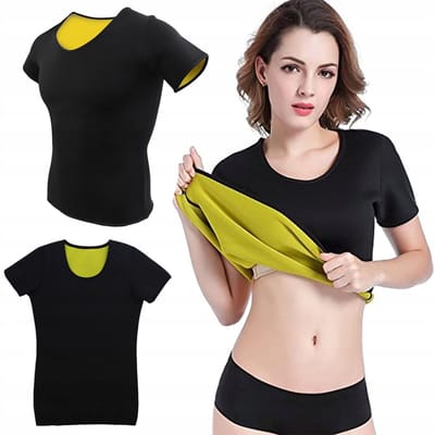 PINGYANG RONGRONG - Neopreen Fitness T-shirt - Kort Mouwen - Medium