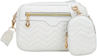 Nivard Handtas Dames - Schoudertas - School - Shopper - Schooltas - Werktas - Wit