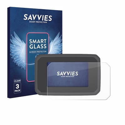 3 Stuks Savvies Screenprotector - geschikt voor Honda PCX125 2025 - beschermfolie glas transparant