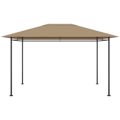 vidaXL - Prieel - 180 - g/m² - 384x281x270 - cm - taupe