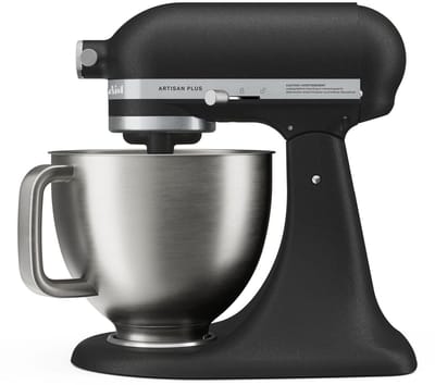 KitchenAid Artisan Plus 5KSM50PKVEBK Keukenmachine - 4,7 Liter - 325W - Kantelbare Motorkop - Gietijzer Zwart (Cast Iron Black)