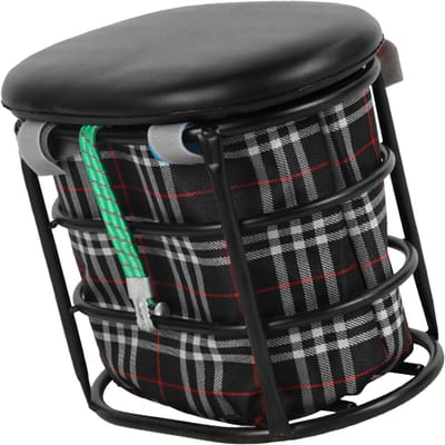 Siège Enfant Vélo Électrique Imperméable Doux Respirant Avant Vélo Électrique Tabouret Enfant avec Poche de Rangement Sangle Élastique gray