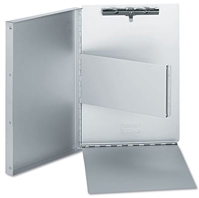 Documentenbox van Aluminium voor 8,5 x 11 inch Papier met Klipsysteem
