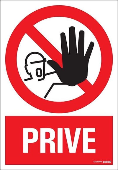 Pickup bord 23x33 cm Combinatie - Prive
