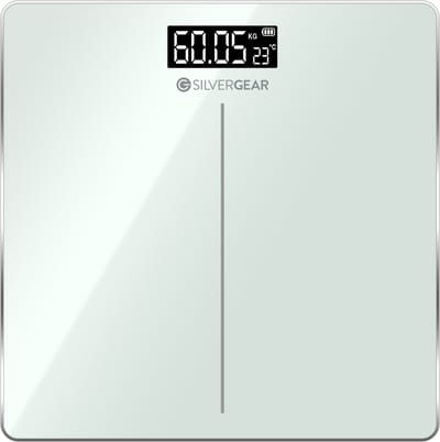Precisie Weegschaal tot 0,01 KG - Weegschaal Personenweegschaal Digitaal - Weegschalen - Beste Koop - Wit - Silvergear