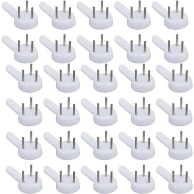 Dailygoods- Hardwandhaken 110 stuks - Spoorloze Wandfotohaken