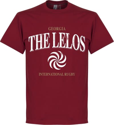 Georgië Rugby T-Shirt - Rood - L