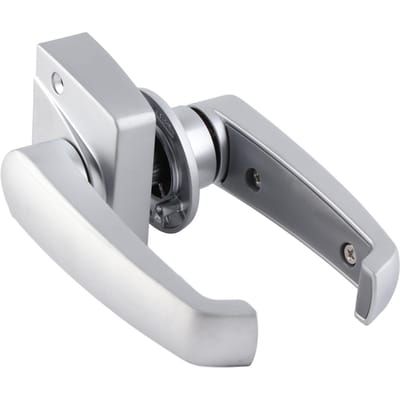 Badkamer Privacy Hendelslot Aluminiumlegering Heavy Duty Deurhendelslot voor Jacht Camper gray