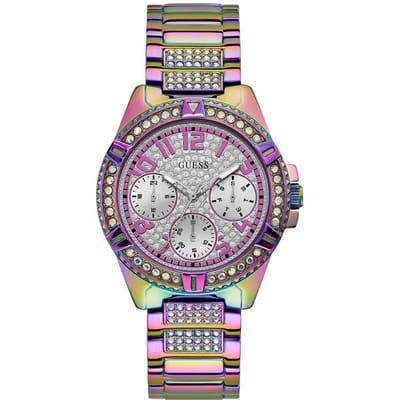 Guess GW0044L1 dames horloge met geïriseerde voorkant
