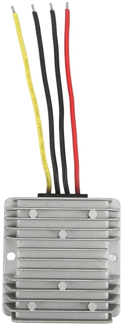 Boost Spanning Converter Module 12V 9-13V naar 13.8V 15A - Aluminium Behuizing voor Voertuigen en Stroomomvormers, Efficiënte Spanning Verhoging en Betrouwbare Prestaties