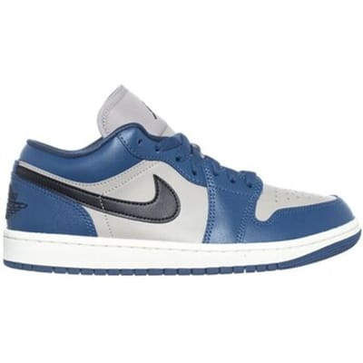 Jordan 1 Low French Blue College Grey (Women's) - Maat 38.5
