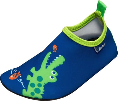 Playshoes - UV-waterschoenen voor jongens - Krokodil - Blauw / groen - maat 18-19EU