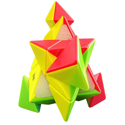 Pyraminx Speed Cube 3D Logische Puzzel