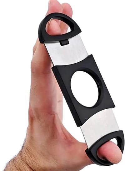 Sigarenknipper I Sigaar Schaar I Sigaar Cutter I Sigaar Accessoires I Zwart