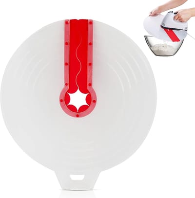 Staafmixer Splatter Guard - Spatdeksel - Spatdeksel Voor Mixer - ø 34 Cm - Garde & Klopper - Vaatwasserbestendig - Deksel voor Beslagkom - Keuken Gadgets, Accessoires - Voor Mixer
