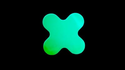 X-stuk - Glow in the dark Glow-in-the-dark (fotoluminescent) 180 x 180 mm Anti-slip-vloersticker