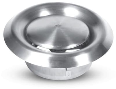 Verstelbare Ronde Ventilatie Outlet - Muur en Plafond Air Vent 100 mm