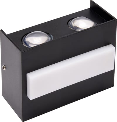 Led Buiten Wandlamp - Zwart - 7w - 4200K- Daglicht - IP65 - 442 Lumen