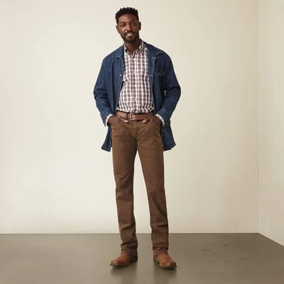 Rechte jeans Ariat M7 Grizzly