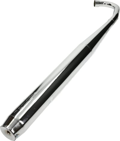 Uitlaat compleet fluister dubbele knik Zundapp 36 32mm chroom