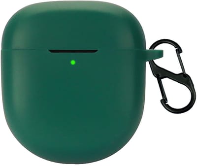Dailygoody - Ciliconen hoes - Beschermhoes voor oordopjes - Ultradun en zacht - Army Green - Anti-val, vingerafdruk vrij - Geschikt voor Bose QuietCom