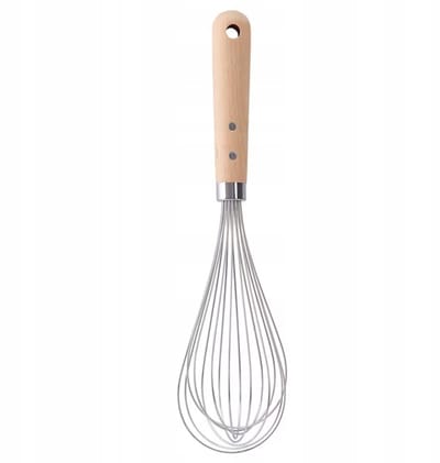 IKEA VARDAGEN Klopper - Roestvrij staal, beukenhouten handvat, 30 cm