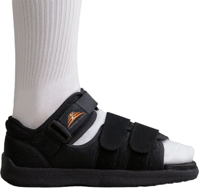 Medical Brace Gipsschoen – Per Stuk – Zwart – Maat 35-37