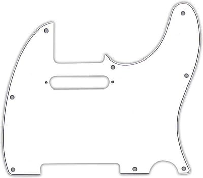 Fender Modern Style Pickguard Tele wit 3-Ply 8-Hole - Pickguard