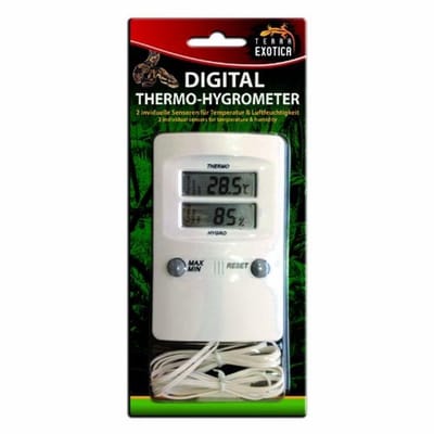 Digitale Thermo-Hygrometer met 2 Externe Sensoren voor Binnen en Buiten