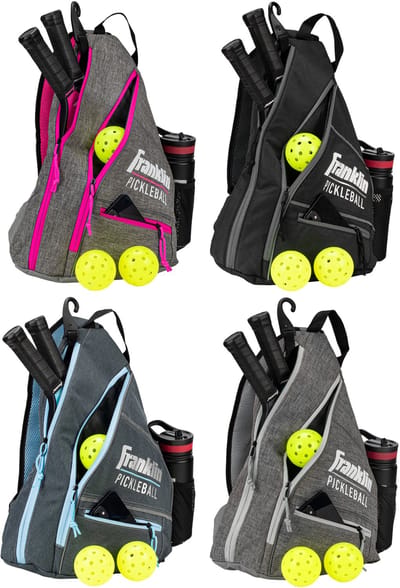 Franklin Pickleball Sling Bag - Grey/Grey -.