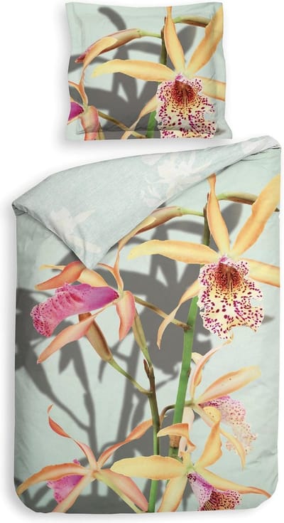 Heckett Lane Dekbedovertrek Katoen Satijn Isla - mint green 140x200/220cm