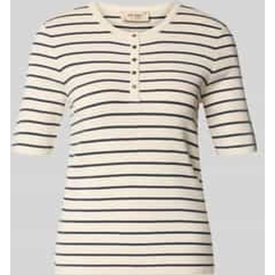 Gebreid shirt van viscosemix model 'Aliz Caliz'