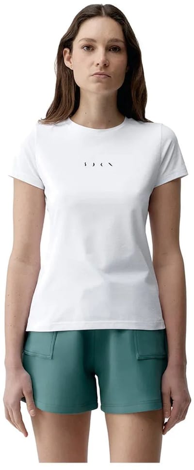 Born Living Yoga Born4me T-shirt Met Korte Mouwen Wit S Vrouw