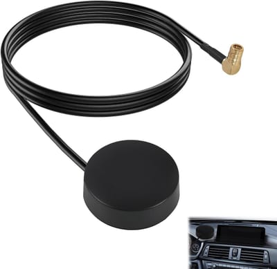 Autoradio Antenne - Digitale Radio Ontvanger - Verbeter Signaal Ontvangst - Geïntegreerde Signaalversterker - 3 Meter Kabel