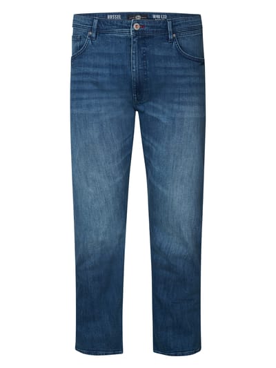 Petrol Industries Plus Size Russel Jeans Heren - Tapered Fit - Mannen Spijkerbroek - Comfort Stretch Broek - 98% Katoen Denim - Blauw - Maat W40L32
