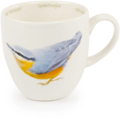 CJ Wildlife - Mok Boomklever - Getekend door Elwin van der Klok - 310ml - Keramiek - Vaatwasser bestendig