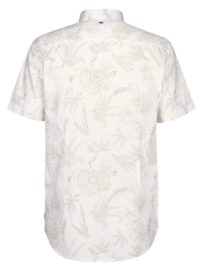 Petrol Industries - Heren All-over print overhemd Scout - Wit