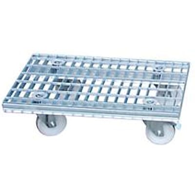Roosterwagen, voor intern gebruik, gegalvaniseerd, 780 x 420 mm